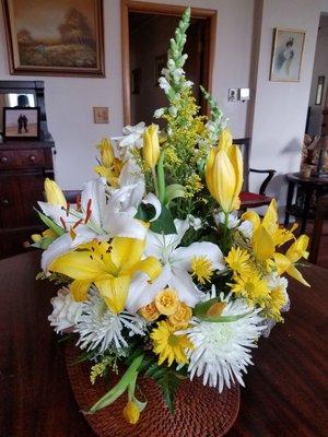 50th wedding anniversary bouquet