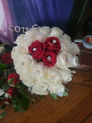 My beautiful bridal bouquet