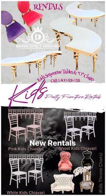 Rentals: Tables & Chairs