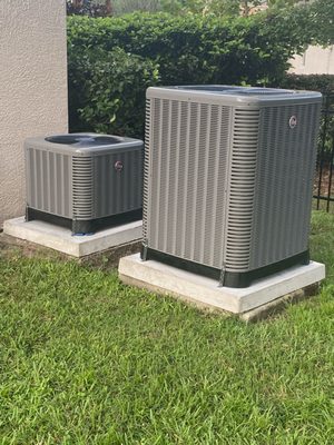 New Rheem units.