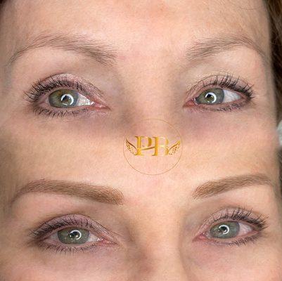 Microblading blondes is always possible only at Purposely Beauty.