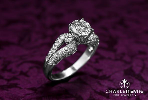 Customized diamond engagement rings and wedding bands to suit your style.