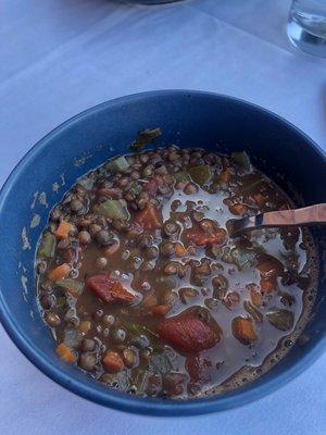 Lentil soup