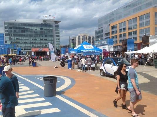 Sponsored by Car to Go, the festival was held within the fairgrounds at 1/2 street SE, next to Booz Allen.