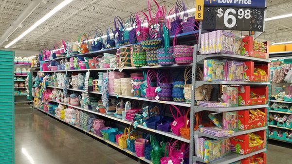 Easter aisle