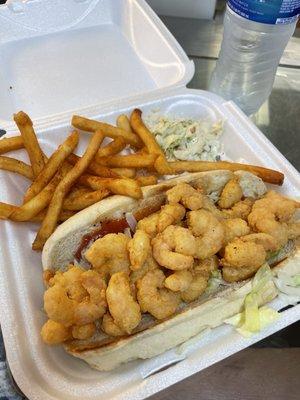 Shrimp Po' Boy, the best damn Po' Boy in Knoxville... probably the best there ever was!