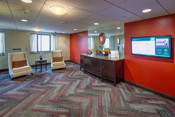 Elevator Lobby at Union South