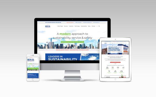 Royal Waste Services Website Design