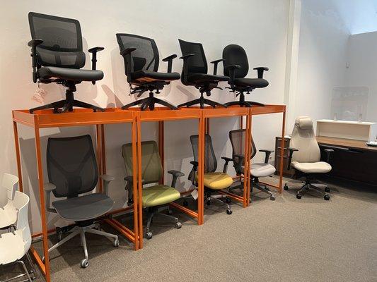 We have a good selection of ergonomic office chairs.