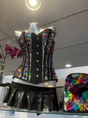 Rainbows!!! They do corset fittings!