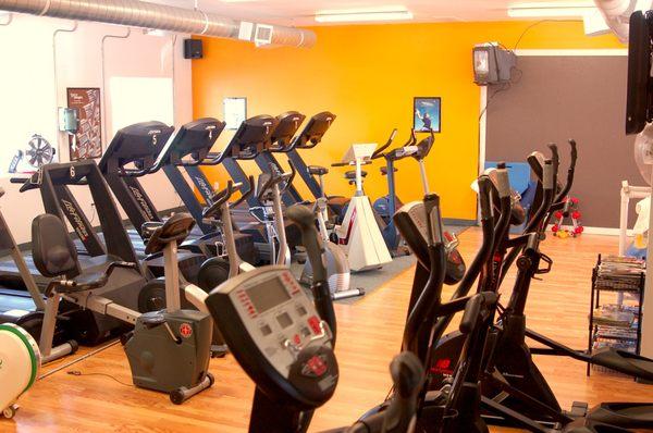 Choose from Treadmills, Ellipticals, Bikes, Stair Stepper or a Rowing Machine. Other variety of equipment to be added soon!