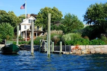 SOLD  Village Waterfront with a Sunset View in Stonington, Connecticut