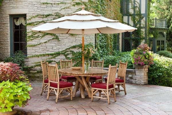 Handcrafted Rustic Table and Chairs by La Lune Collection