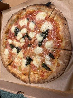 Margherita pizza