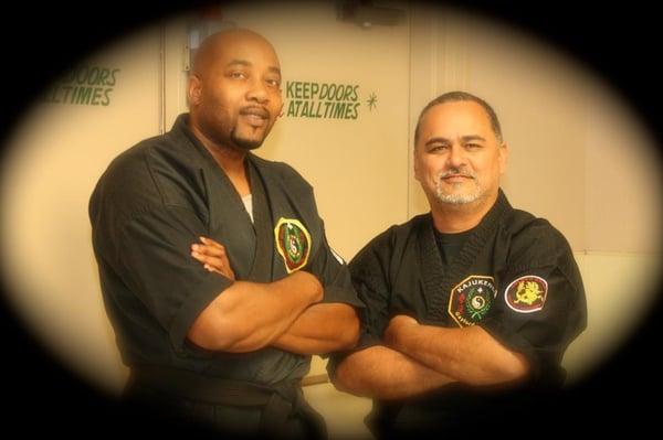 Professor Shawn Hayes and Chief Instructor Sifu James Marshall