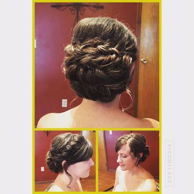 Bridal hair