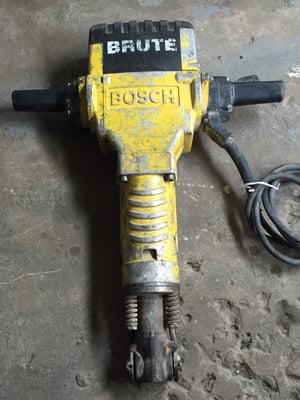 Along with Repairs and service of power tools we also sell new and refurbished models. Like this used Bosch Brute Jackhammer for $799