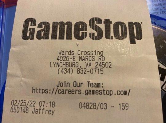 GameStop