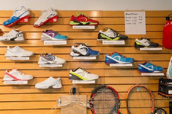 Did you know we stock men's and women's tennis shoes? Special orders also available.