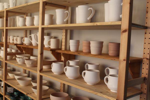 Paint Your Own Pottery & Glaze a handmade mug, cup or bowl