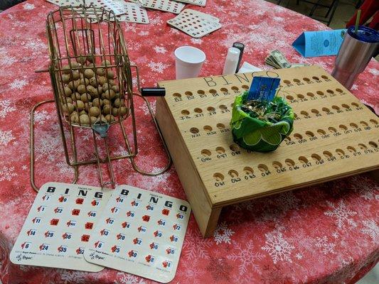 No senior center is complete without BINGO!