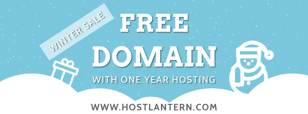 Get a Free Domain with 1 Year Hosting!