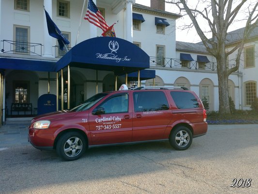 Heading to Richmond Airport from Williamsburg Inn.