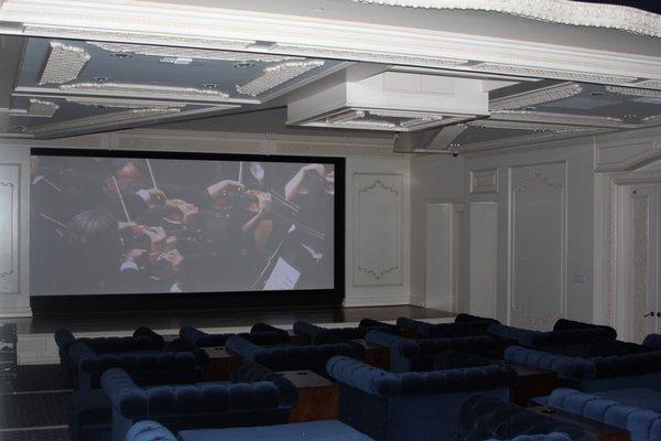 Luxury home cinema! You can see your theater before it's built. We provide 3D CAD rendering of your designed home theater