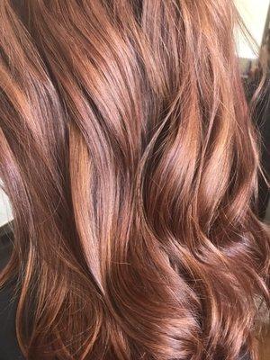 Gorgeous dimensional red by Ann