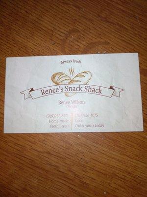 Renee's Snack Shack