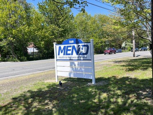 Located within the offices of Mend Health and Wellness of Maine.