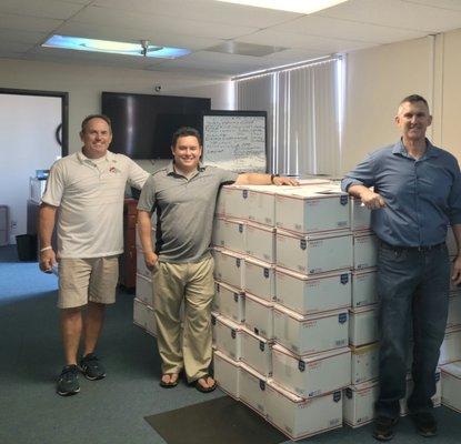 Veterans Transition Support and Mission Hills High School donations drive