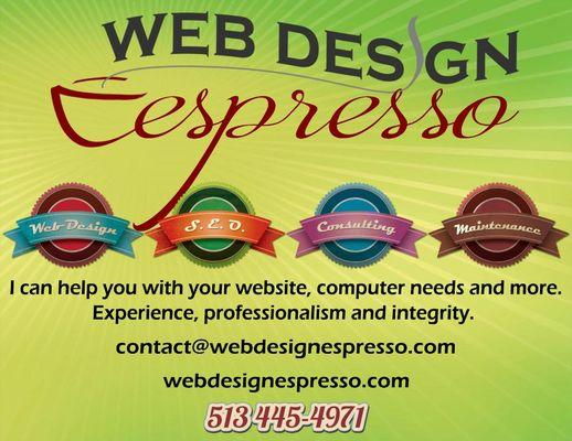 Website design

Visit us at: https://webdesignespresso.com
Email: contact@webdesignespresso.com 
Phone: 513-445-4971