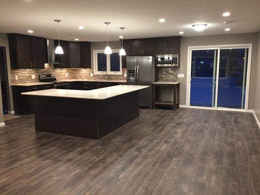 Transitional kitchen remodel