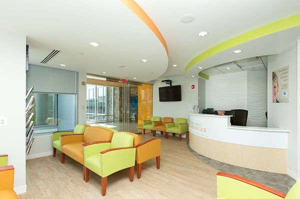 Our colorful waiting room