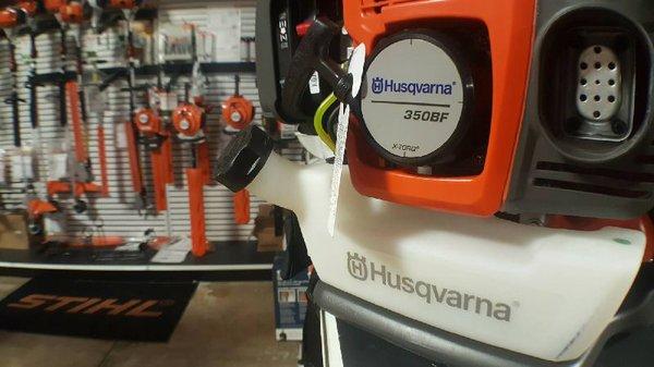 Complete selection of Husqvarna & Stihl equipment.