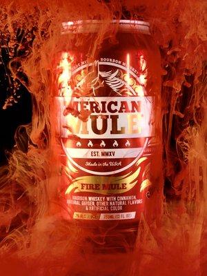 A still from our work with 'Merican Mule on the social release of their new cocktail, The Fire Mule