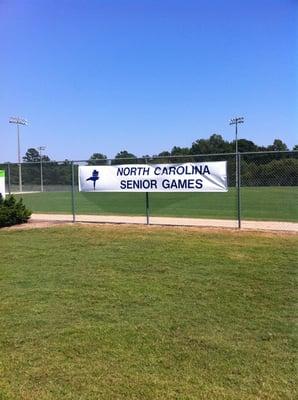 Facility used for softball games of the NC Senior Games.