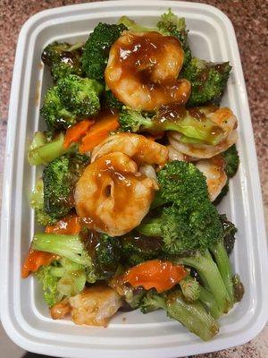 shrimp w. broccoli