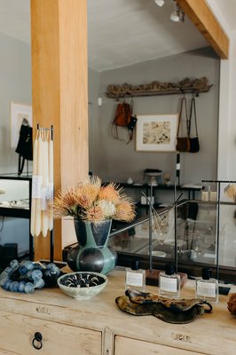 Sonoma County jewelry store, Cochineal owned by Erin Cuff