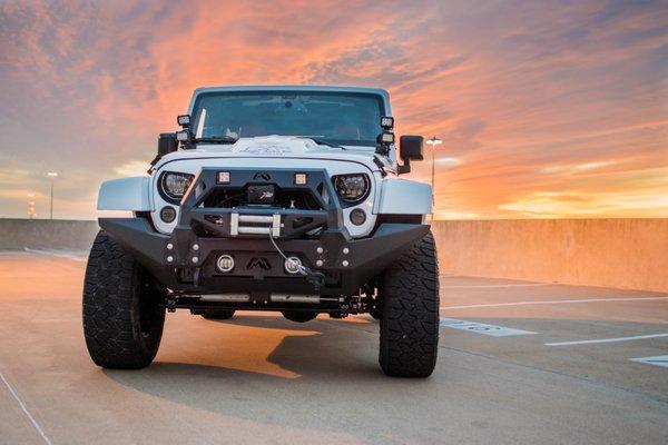 Bespoke vehicle building, 2017 Magic Auto SEMA jeep