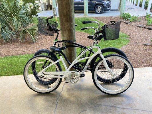 Both bikes we rented.