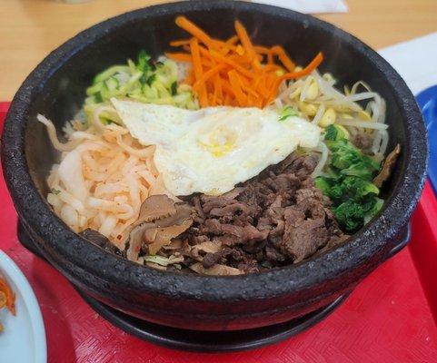 Beef bulgogi bibimbap