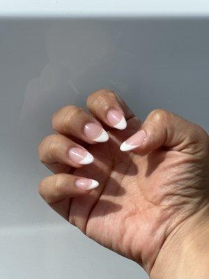 French nail oval set