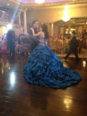 Father and daughter dance