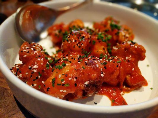 Colonel Tso's Cauliflower (yeah, not General Tso's). Definitely not authentic, but tastes good.