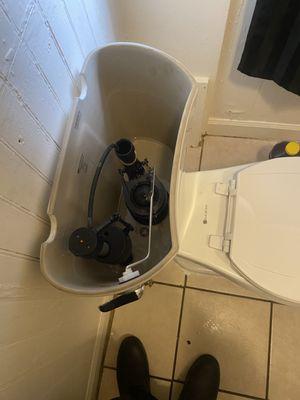 Toilet replacement