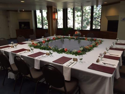 Brunch Made To Order in the Beautiful California Banquet Room inside the Tahoe Seasons Resort