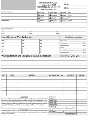 We can design your custom forms!