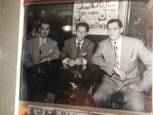 Frank Sinatra at about 19 at Sloppy Joe's Pub In Havana 1917 First Opened.